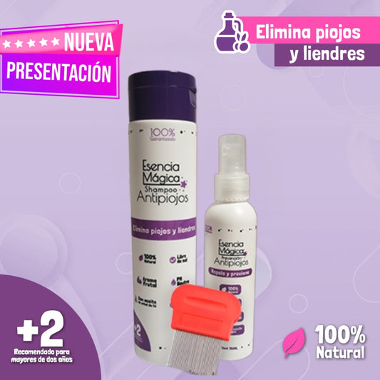 Kit Esencia Mágica: Elimina piojos