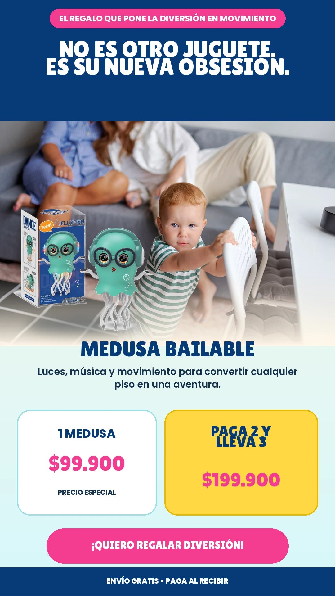 Medusa Bailable — etapa visual 01