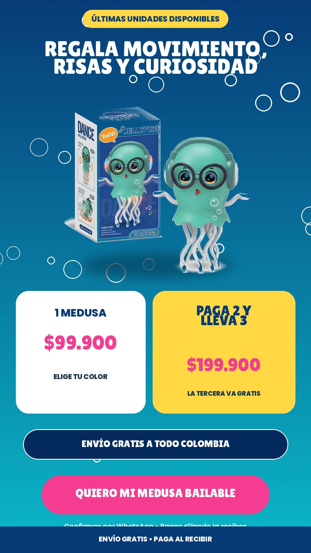 Medusa Bailable — etapa visual 10